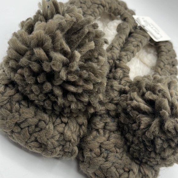 Lemon Pom Pom Ballerina Slippers - Picture 3 of 3